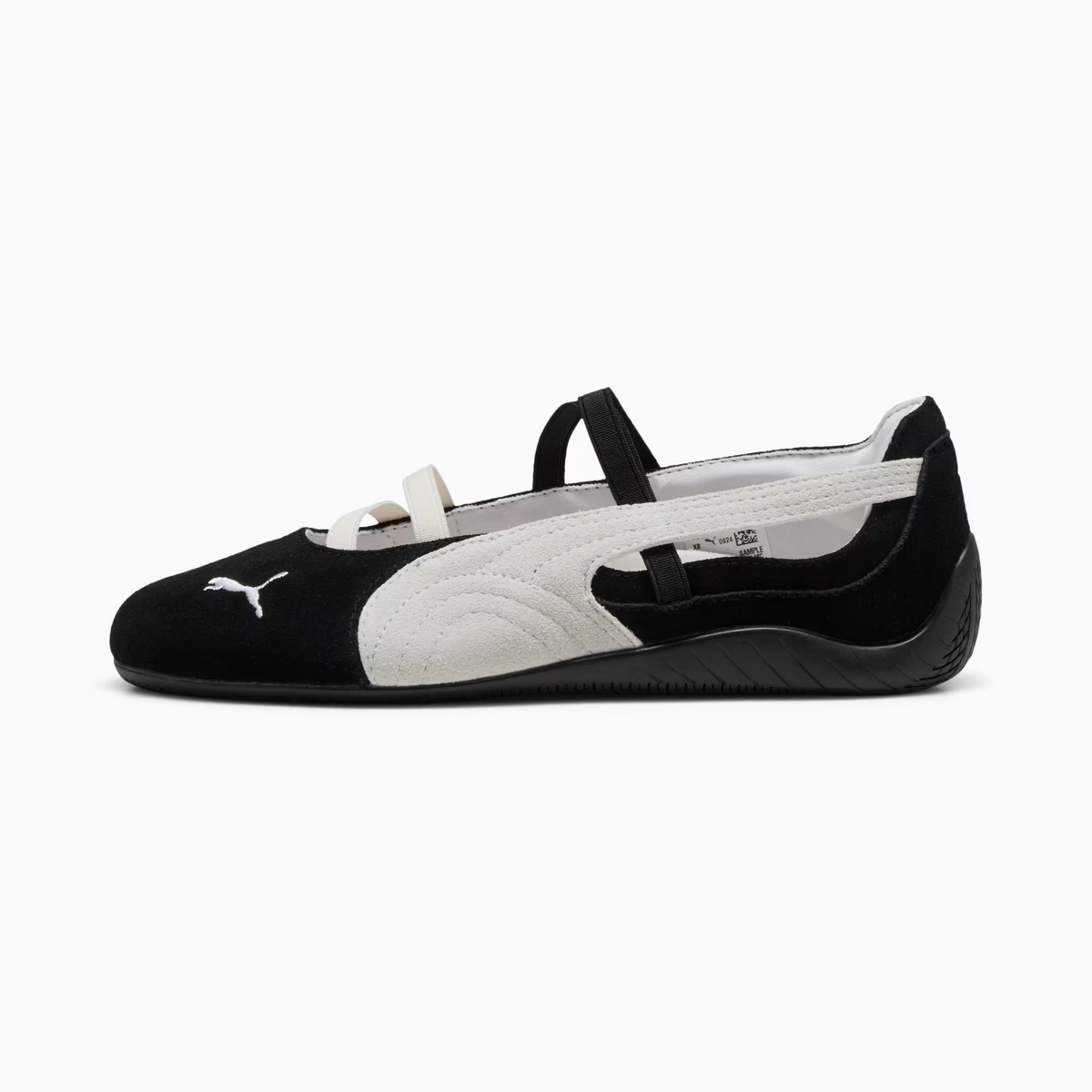 401287-06 Puma Speedcat Ballet Suede Puma Black Puma White Warm White (Women's)