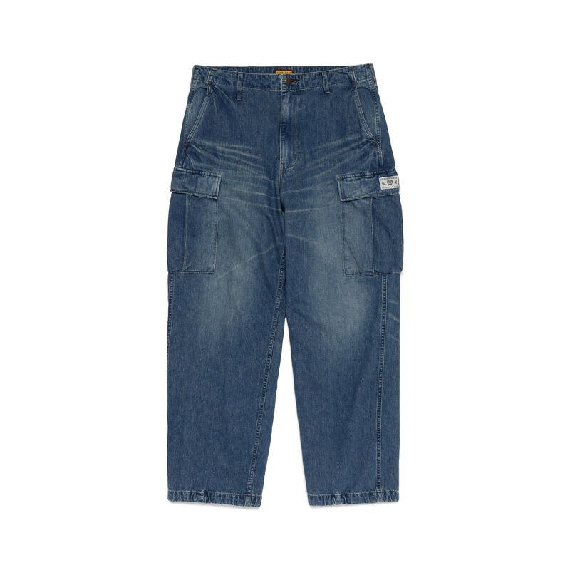 HUMAN MADE Denim Cargo Pants Indigo