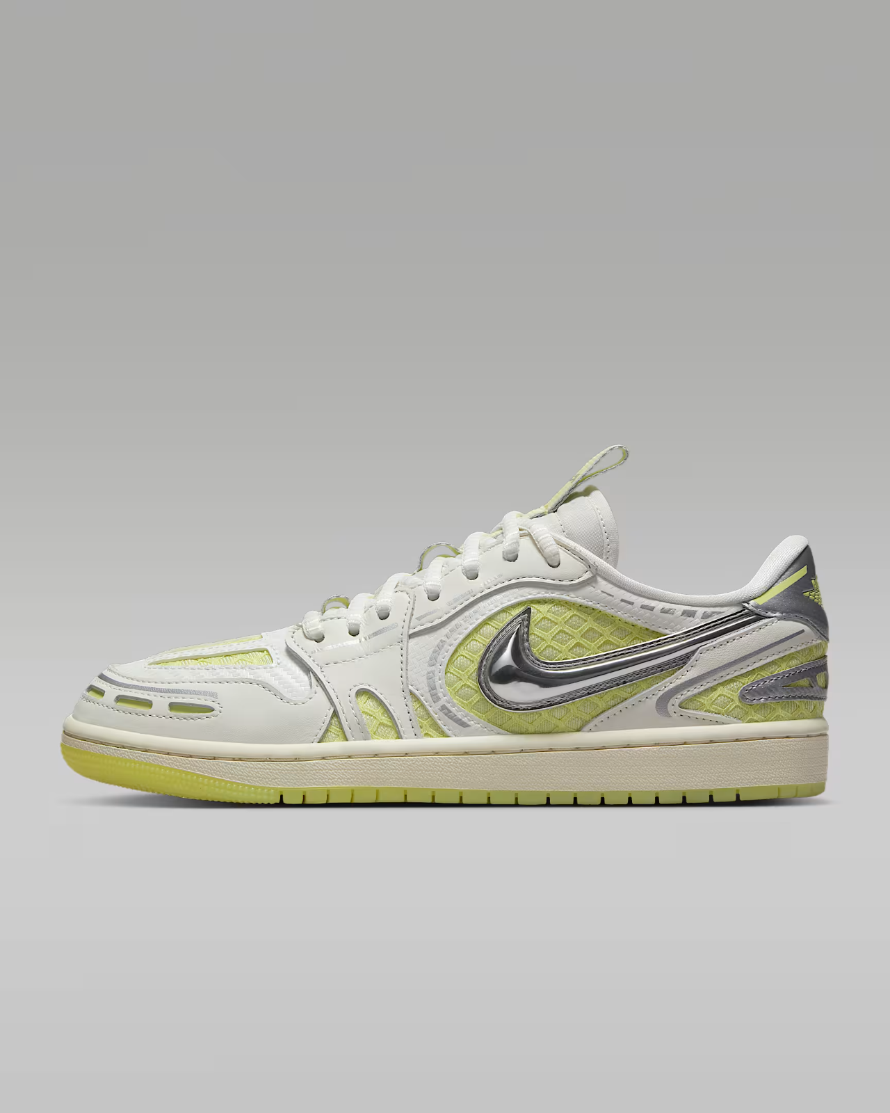 HQ2186-130 Nike Air Jordan 1 Low Method Of Make V3 Sail Luminous Green(Women's)