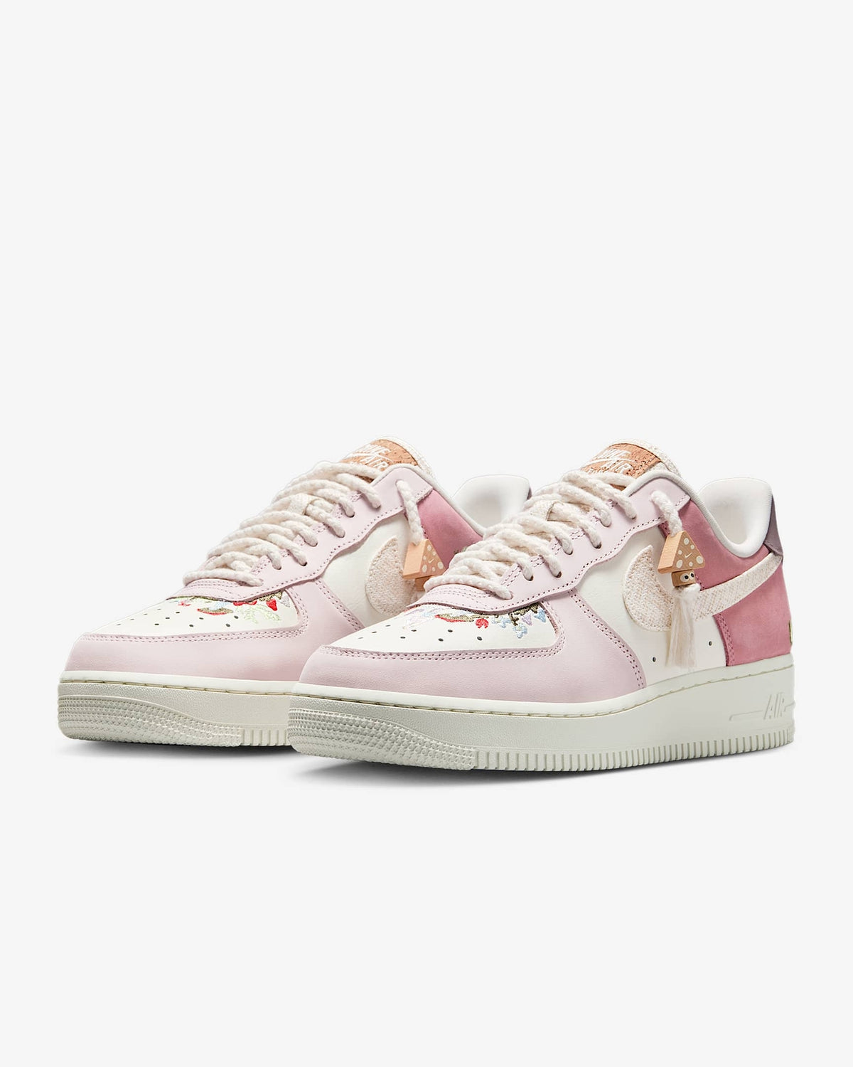 IB8874-111 Nike Air Force 1 Low Sail Sail Pearl Pink Sail (Women's)