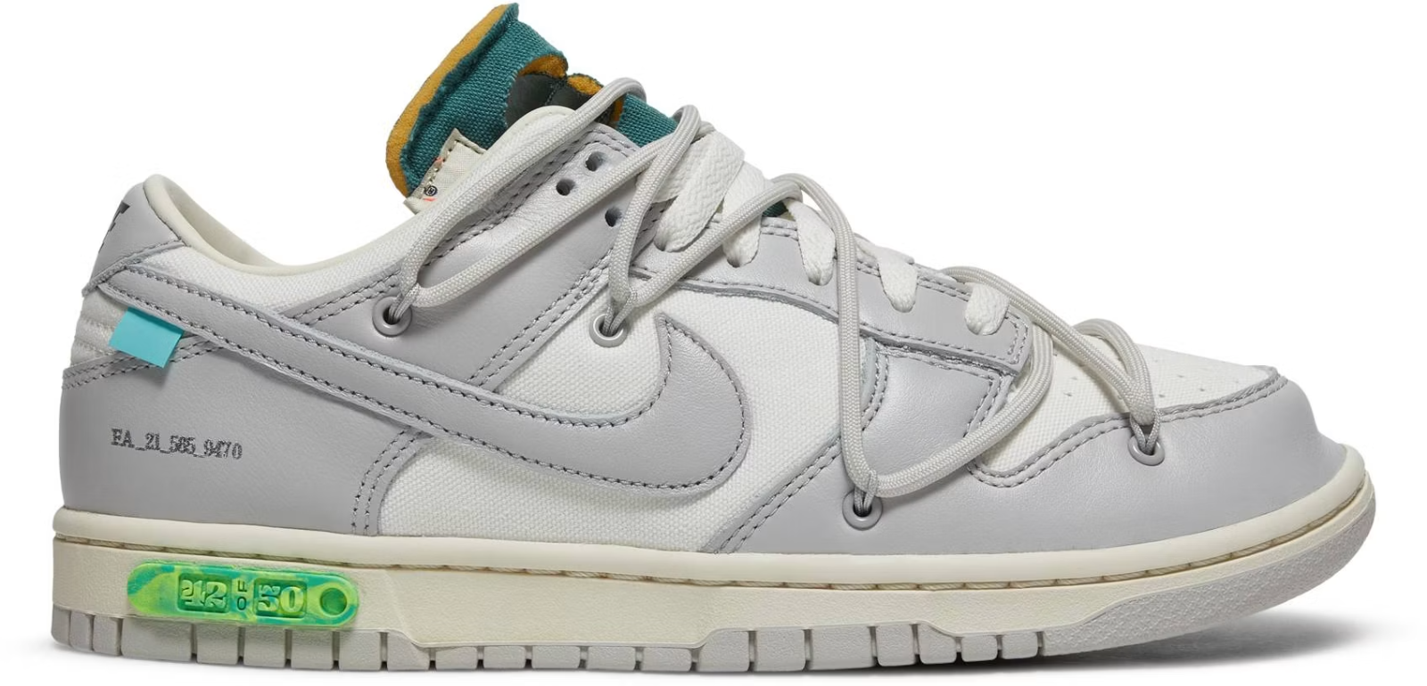 DM1602-117 Off-White à Nike Dunk Low 1 of 50 "Lot.42" (Men's)