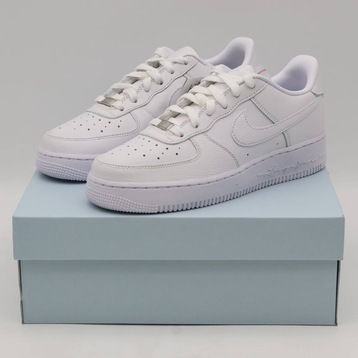 FV9918-100 Drake NOCTA Nike GS Air Force 1 Low Love You Forver White