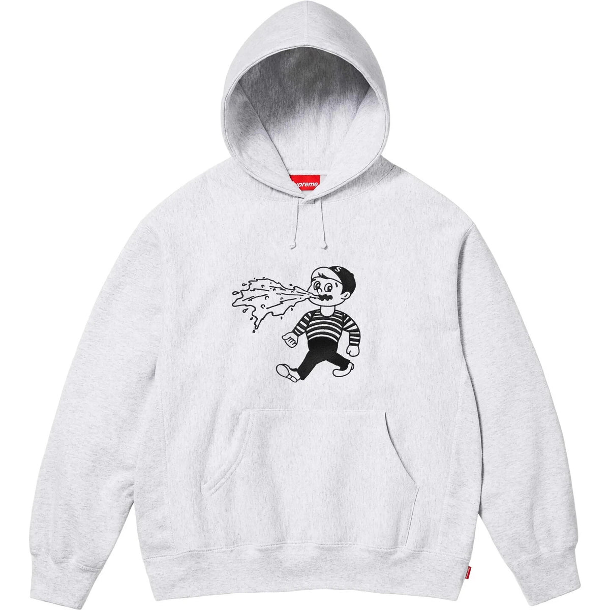 Supreme Homerun Hooded Sweatshirt Ash Grey