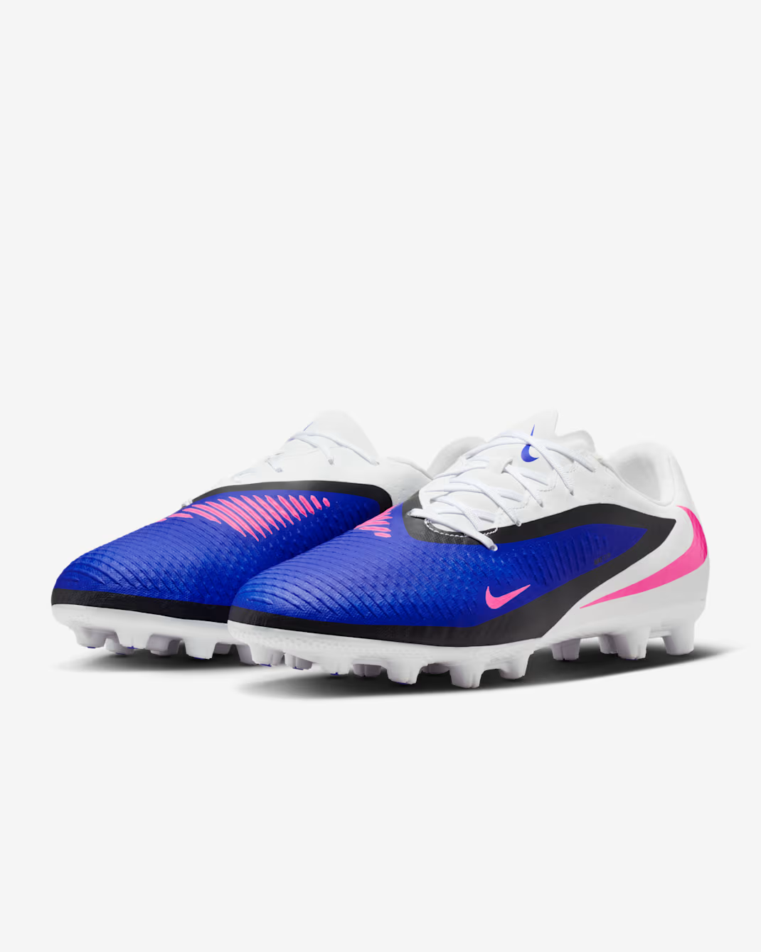 HQ2318-446 Nike Phantom 6 Low Academy Racer Blue White Pink Blast (Men's)