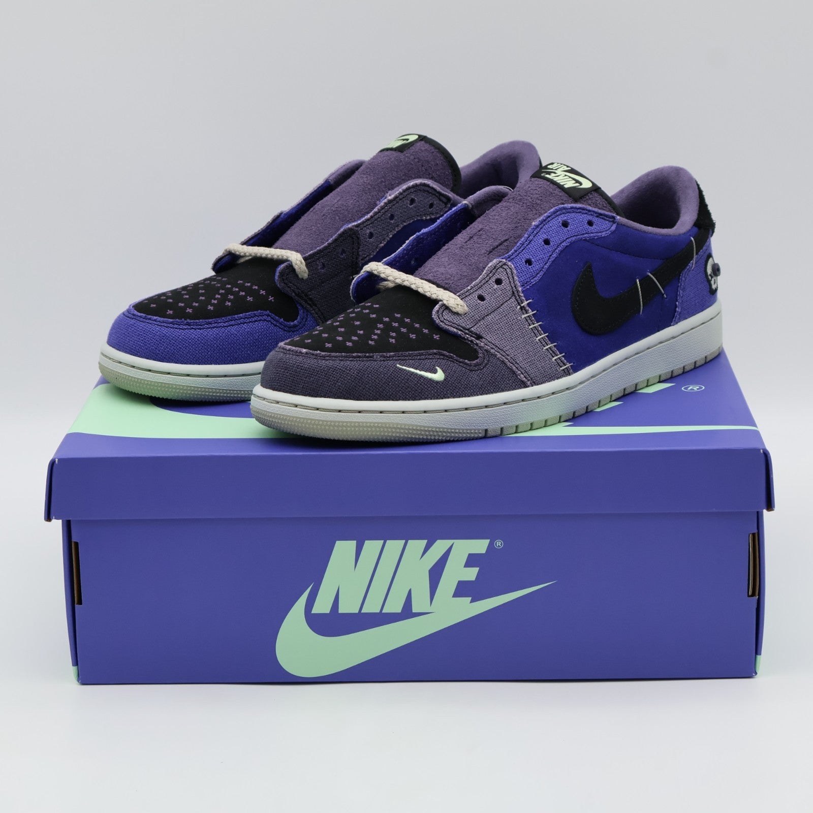 IH2309-500 Zion Williamson à Nike Air Jordan 1 Low OG Voodoo Alternate (Men's)