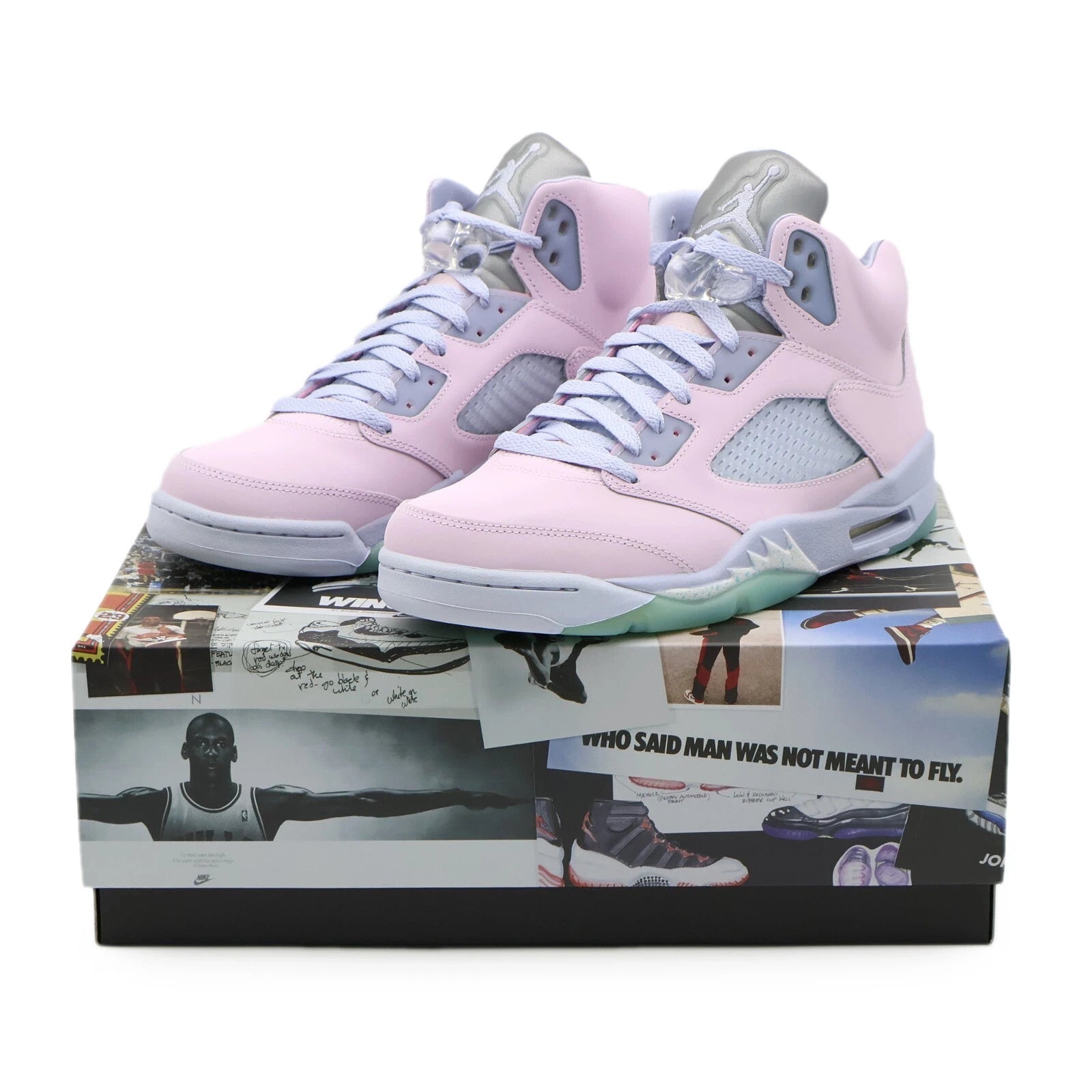 DV0562-600 Nike Air Jordan 5 Retro Easter Regal Pink Ghost Copa (Men's)