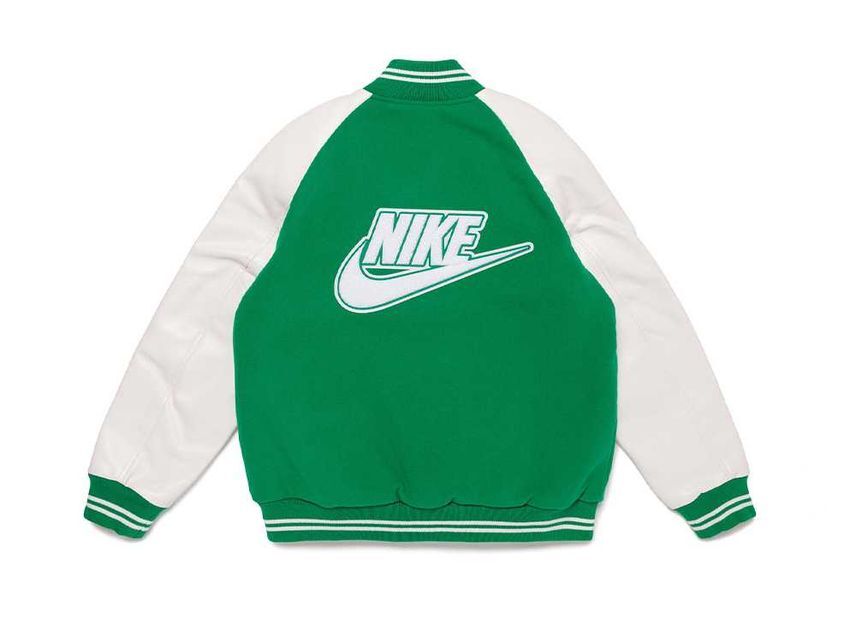 XX28JK004/FV5670-310 NIGO Nike NRG Varsity Jacket Greenï¼NIGOï¼