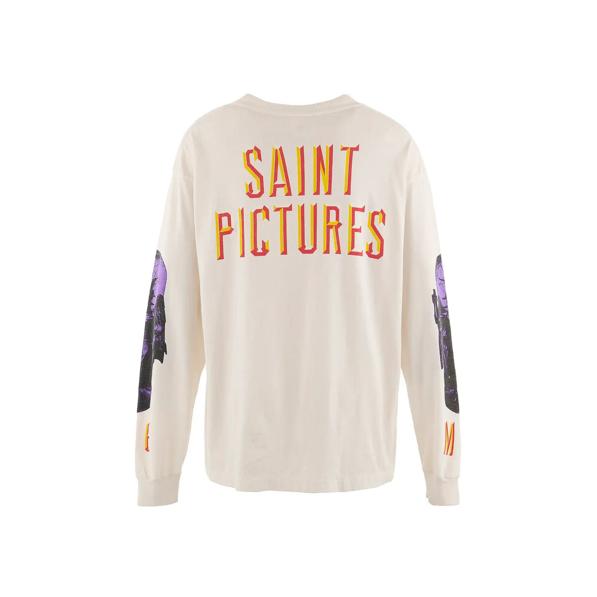 SAINT Mxxxxxx LS Tee_Saint Pictures White SM-YS1-0000-016