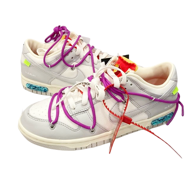 DM1602-101 OFF-WHITE NIKE DUNK LOW 1 OF 50 45 (Men's)