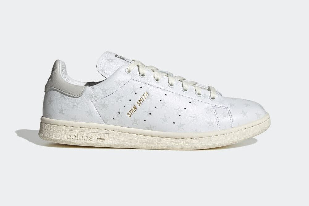 IF9990 atmos à adidas Stan Smith LUX GOLD STAR Off White Grey Sail Ivory