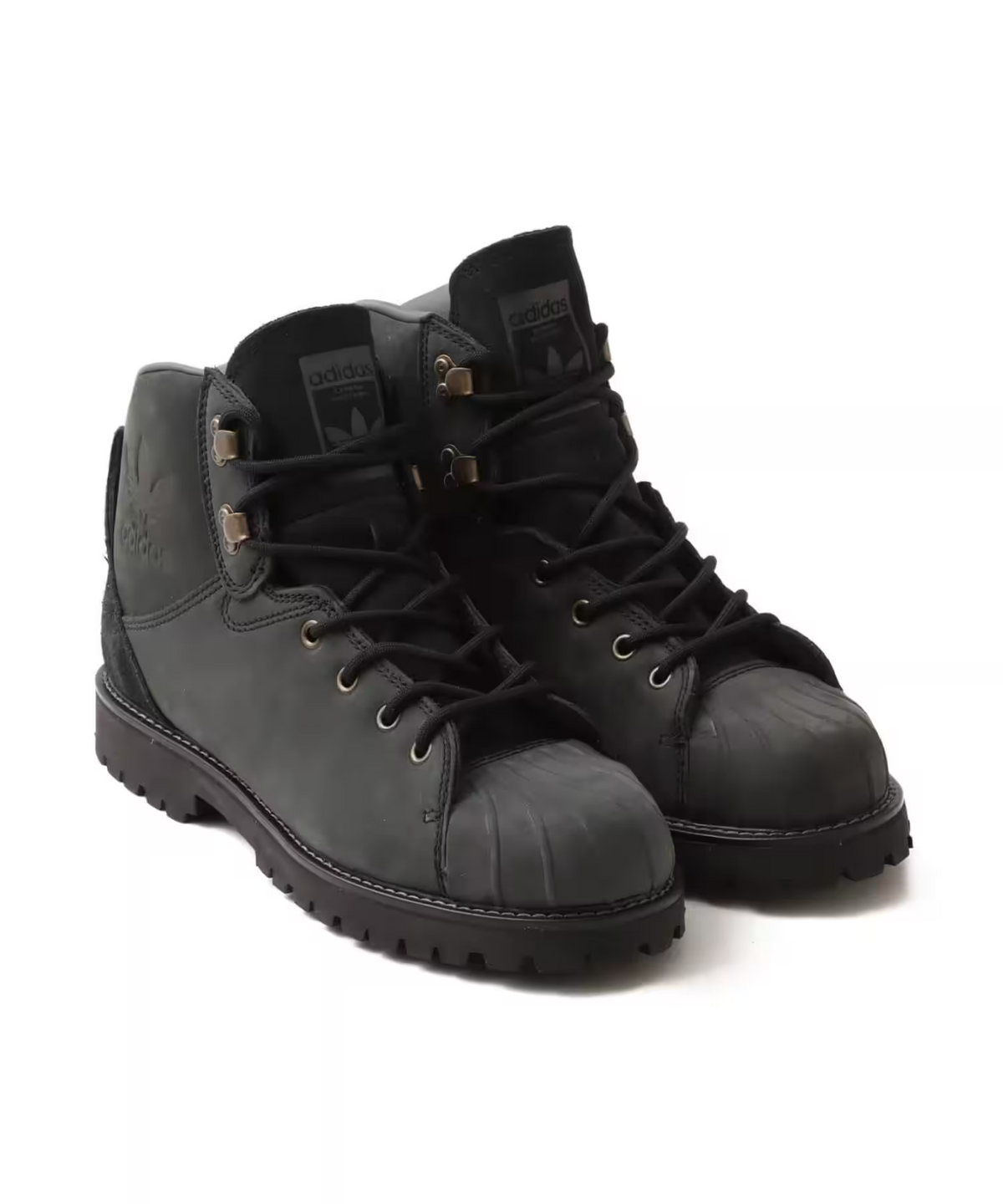 JQ3172 adidas SUPERSTAR BOOT CBLACK CBLACK GREFIV (Men's)