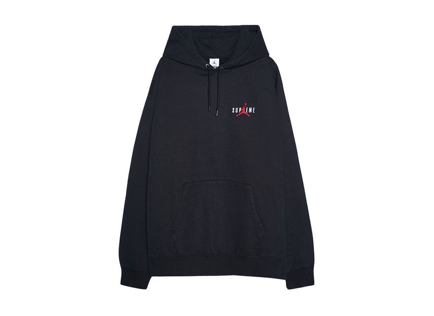 Supreme Jordan Hooded Sweatshirt Black
