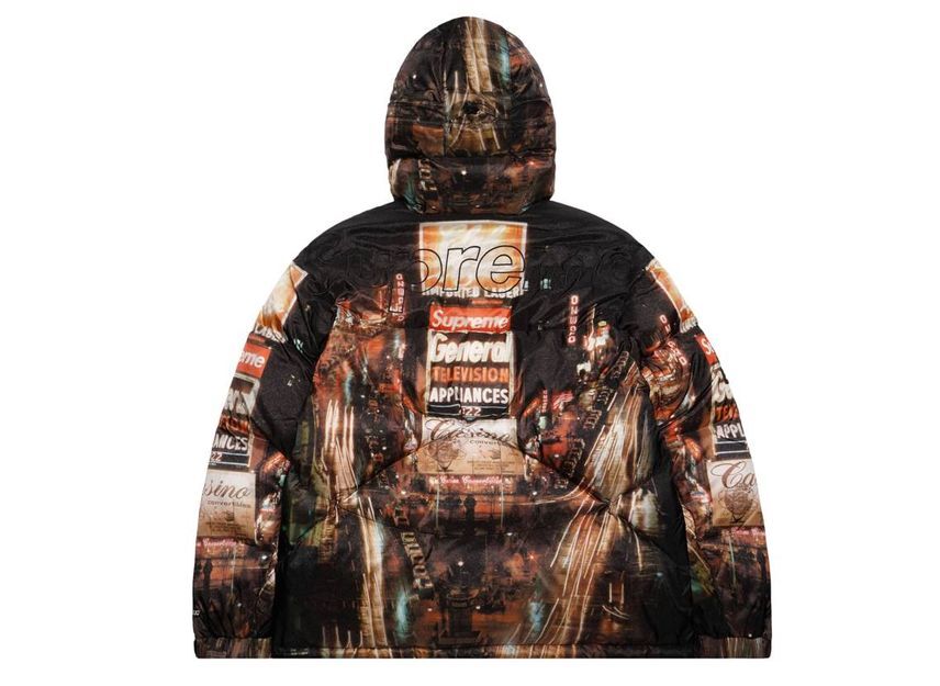 Supreme The North Face 800-Fill Half Zip Hooded Pullover Multi