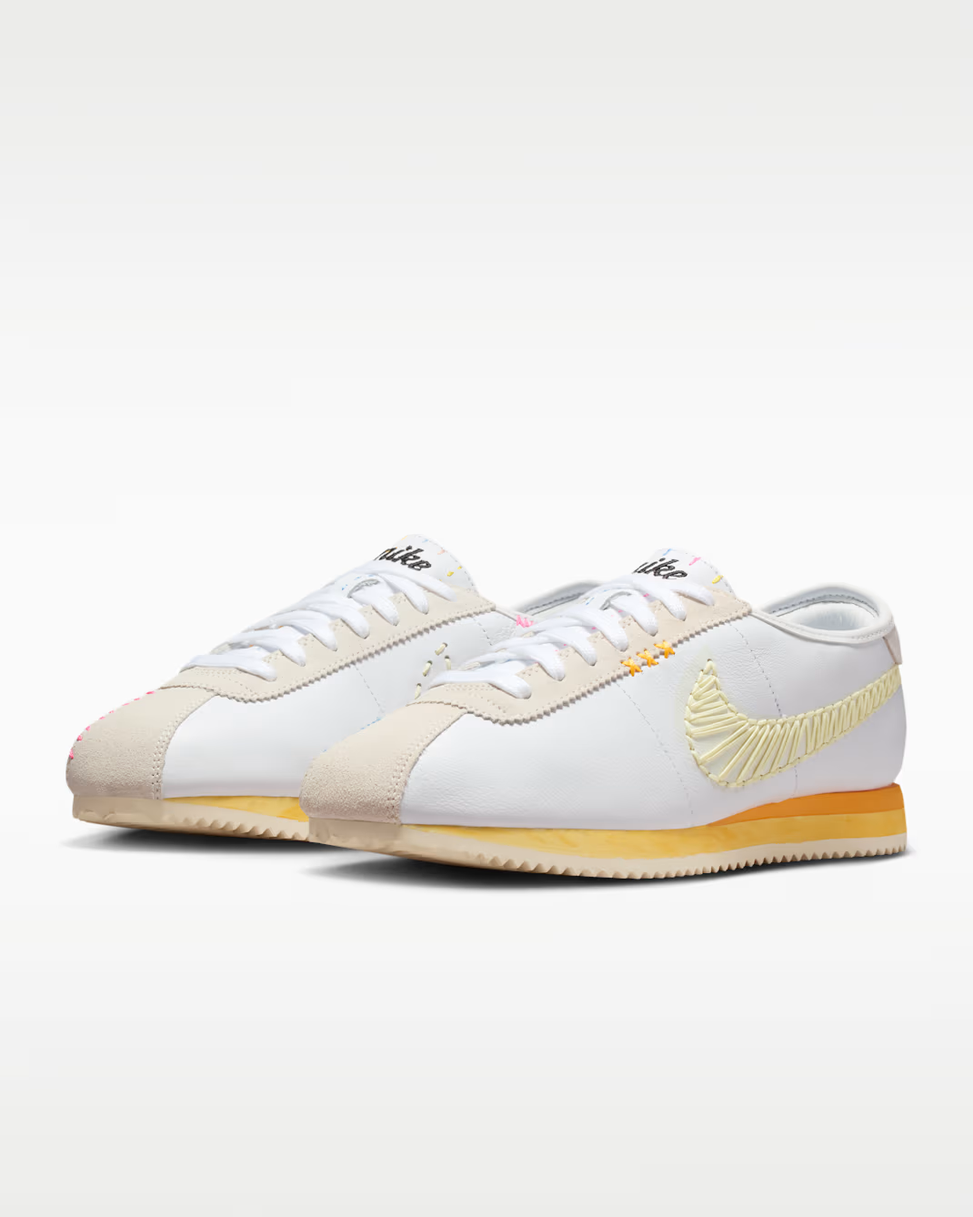 IQ1146-101 Nike Cortez Leather White Coconut Milk (Women's)