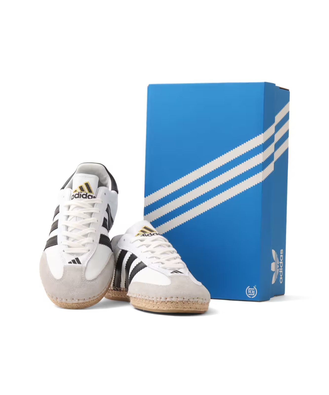 KJ0274 CLOT adidas Samba Cloud White Core Black (Men's)