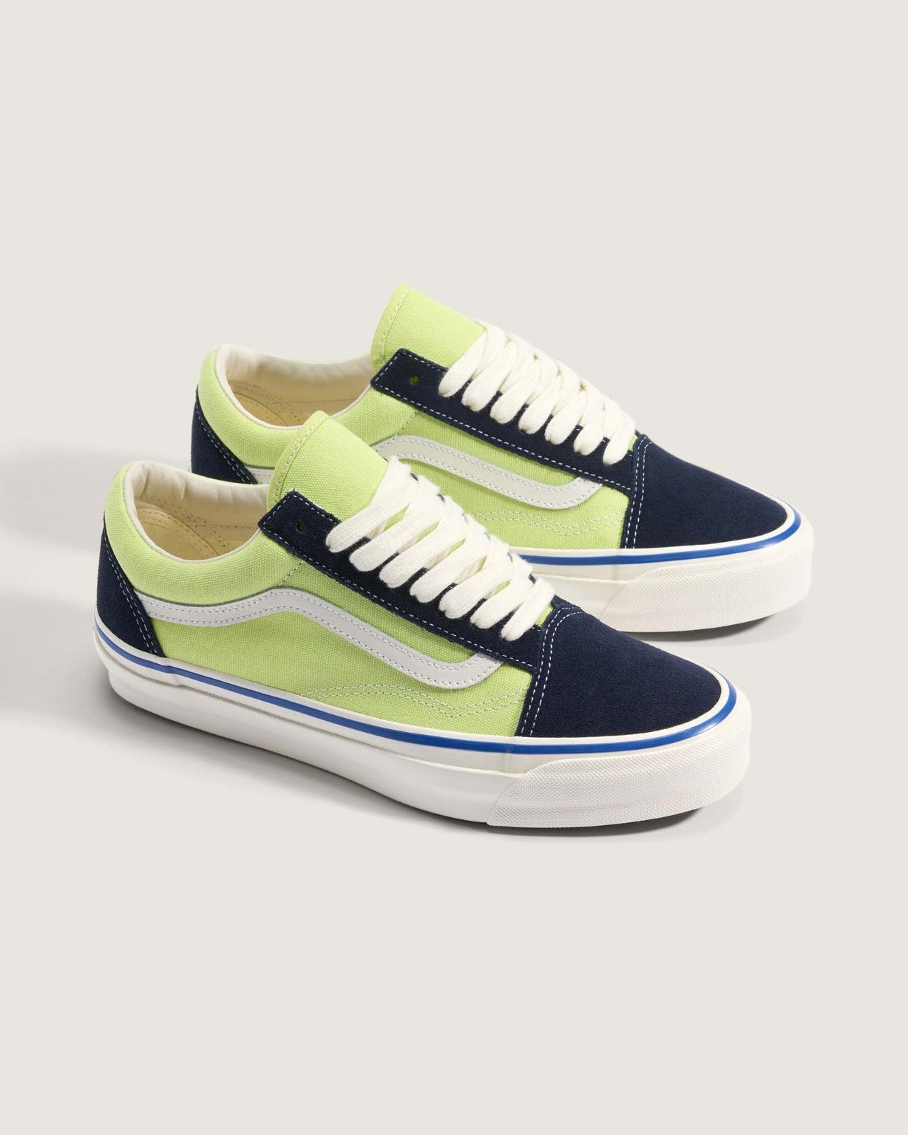 VN000D9JEZR Vans Premium Old Skool Light Taupe Dark Red (Men's)