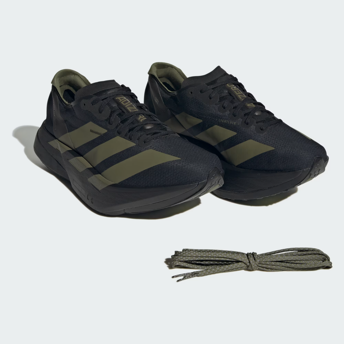 JP6314 Adidas Adios Pro Marathon Racer Core Black Focus Olive (Men's)