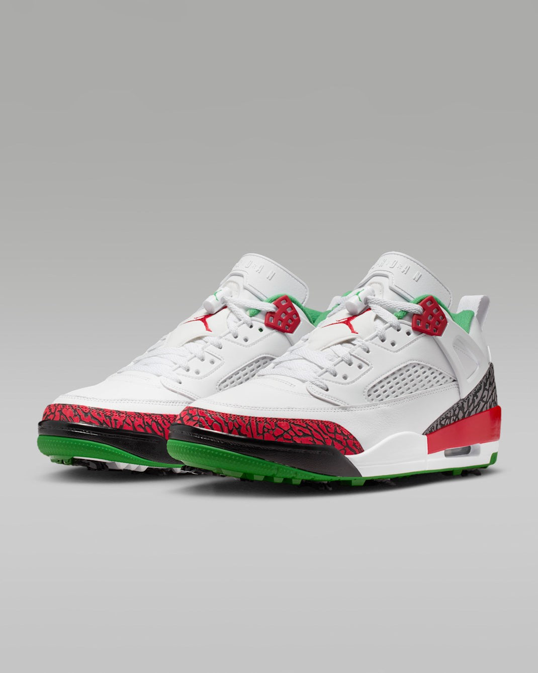 HQ4365-100 Nike Jordan Spizike Golf White Classic Green Varsity Red (Men's)