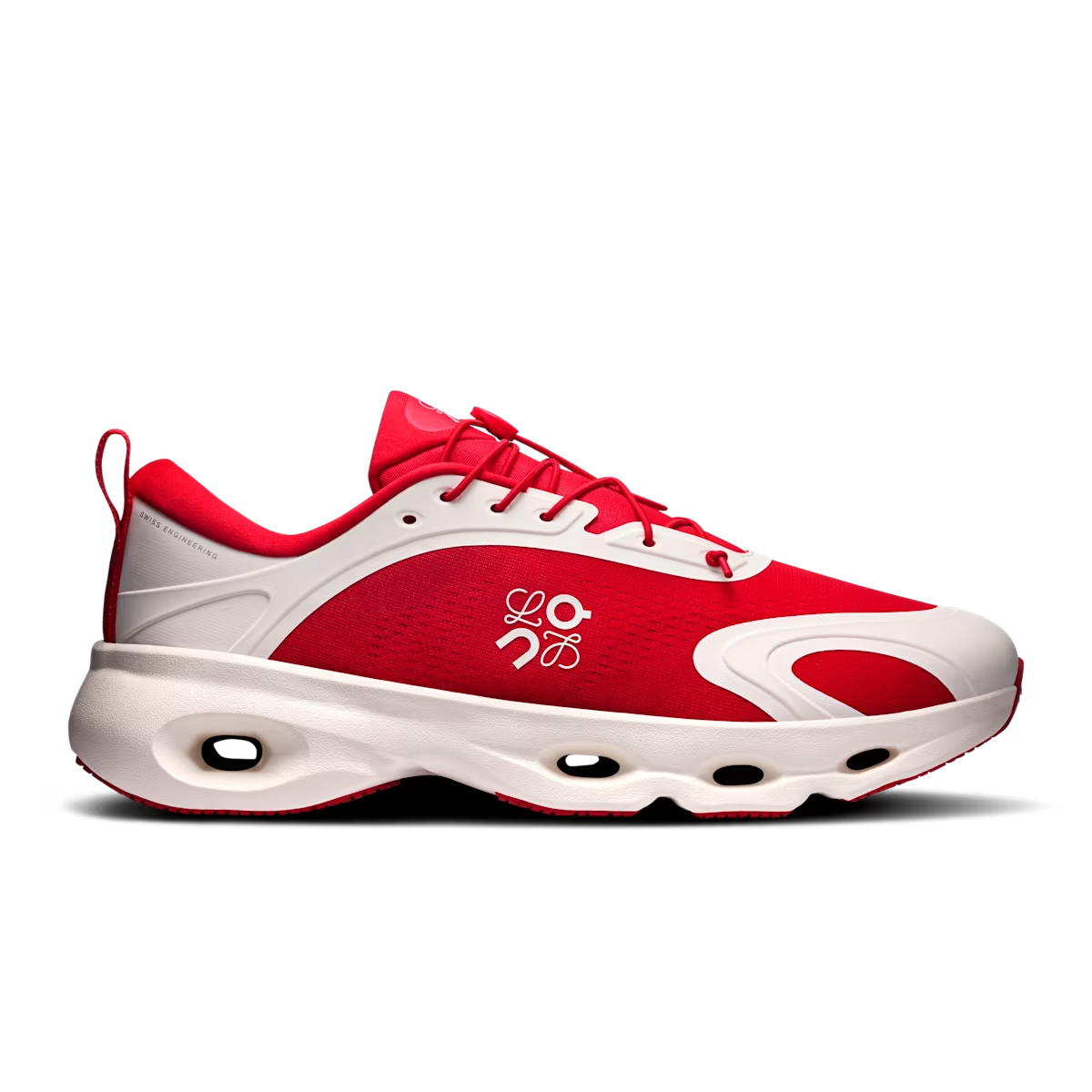3MF30665482 LOEWE Ã On Cloudsolo "Red/Eggshell" (Men's)