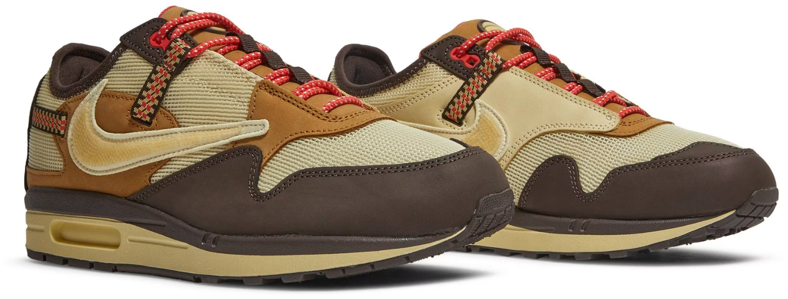 DO9392-200 Travis Scott à Nike Air Max 1 "CACT.US Brown" (Men's)
