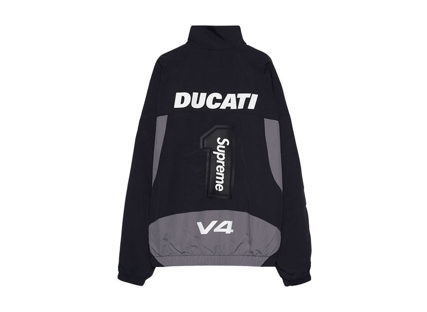 Supreme Ducati Track Jacket Black
