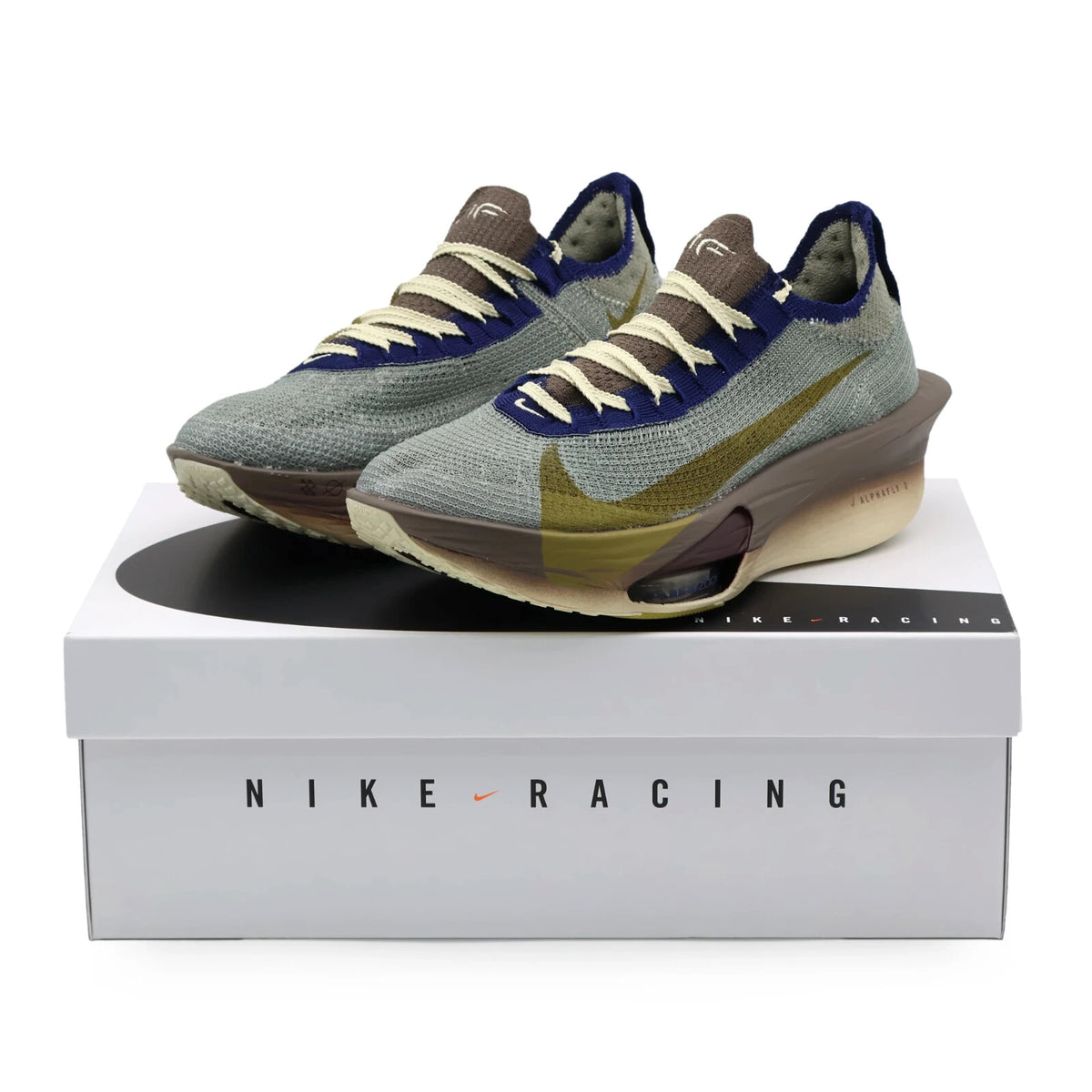 HV4318-320 Nike Alphafly 3 PRM Light Army Ironstone Light Khaki (Men's)
