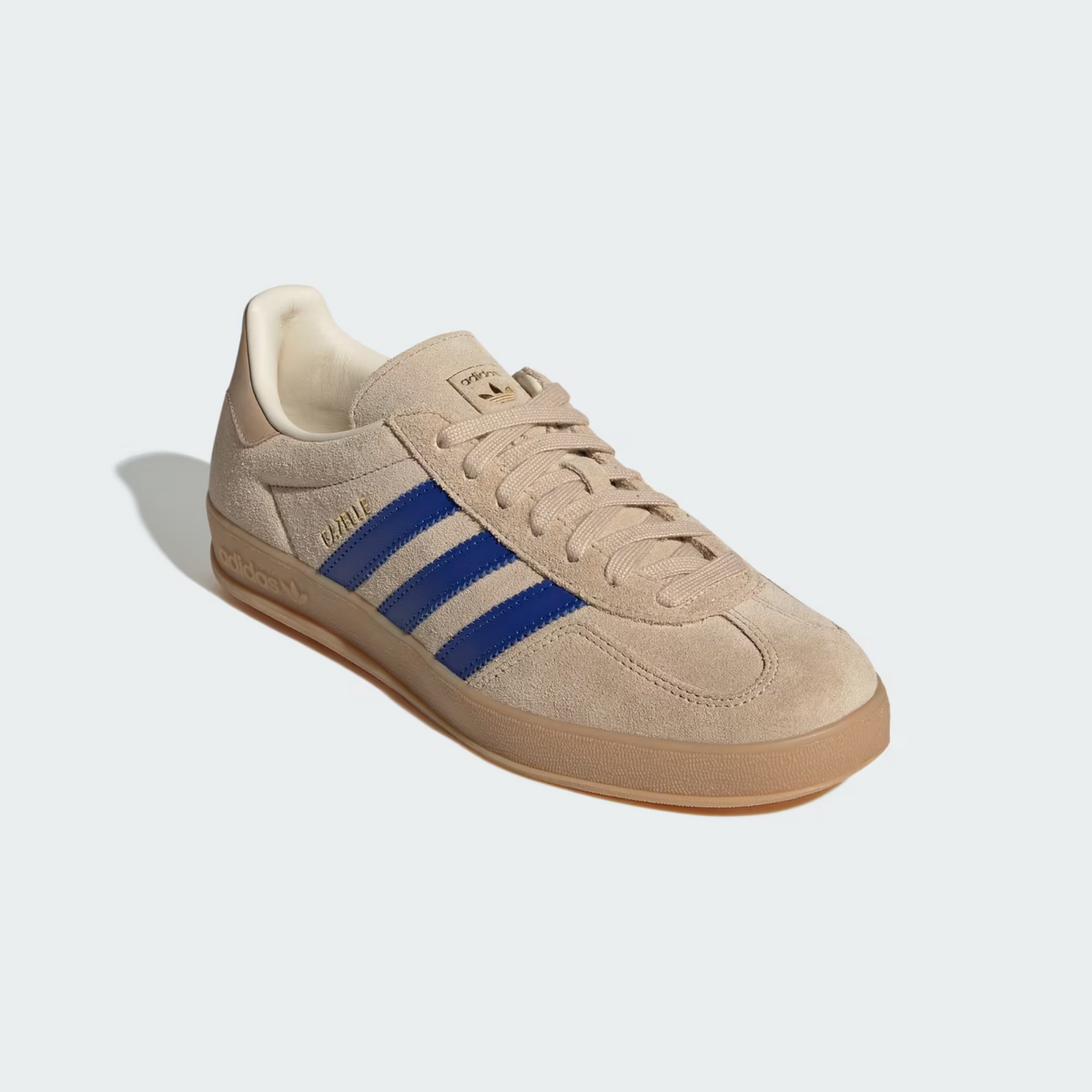IH9660 adidas Gazelle Indoor Magic Beige Royal Blue (Men's)