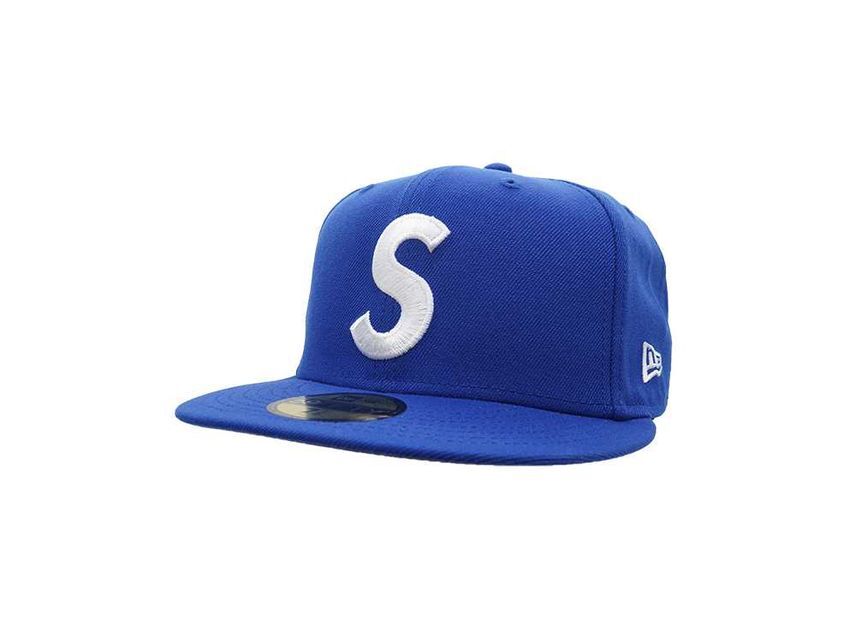 Supreme Screw Ball S Logo New Era Royal