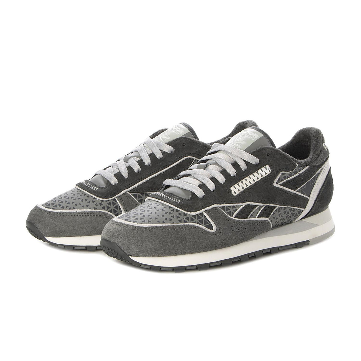 100233213 White Mountaineering Reebok Classic Leather Grey (Men's)
