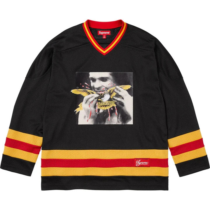 Supreme ANTIHERO Ozzy Hockey Jersey Black
