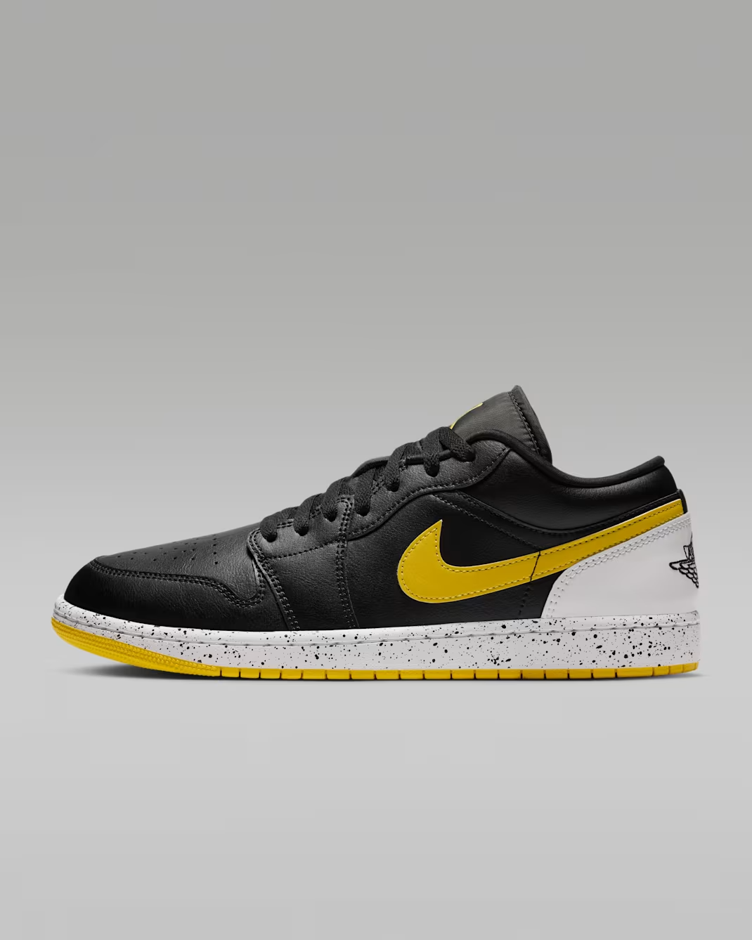 IX3529-010 Nike Air Jordan 1 Low SE "Black/Tour Yellow" (Men's)