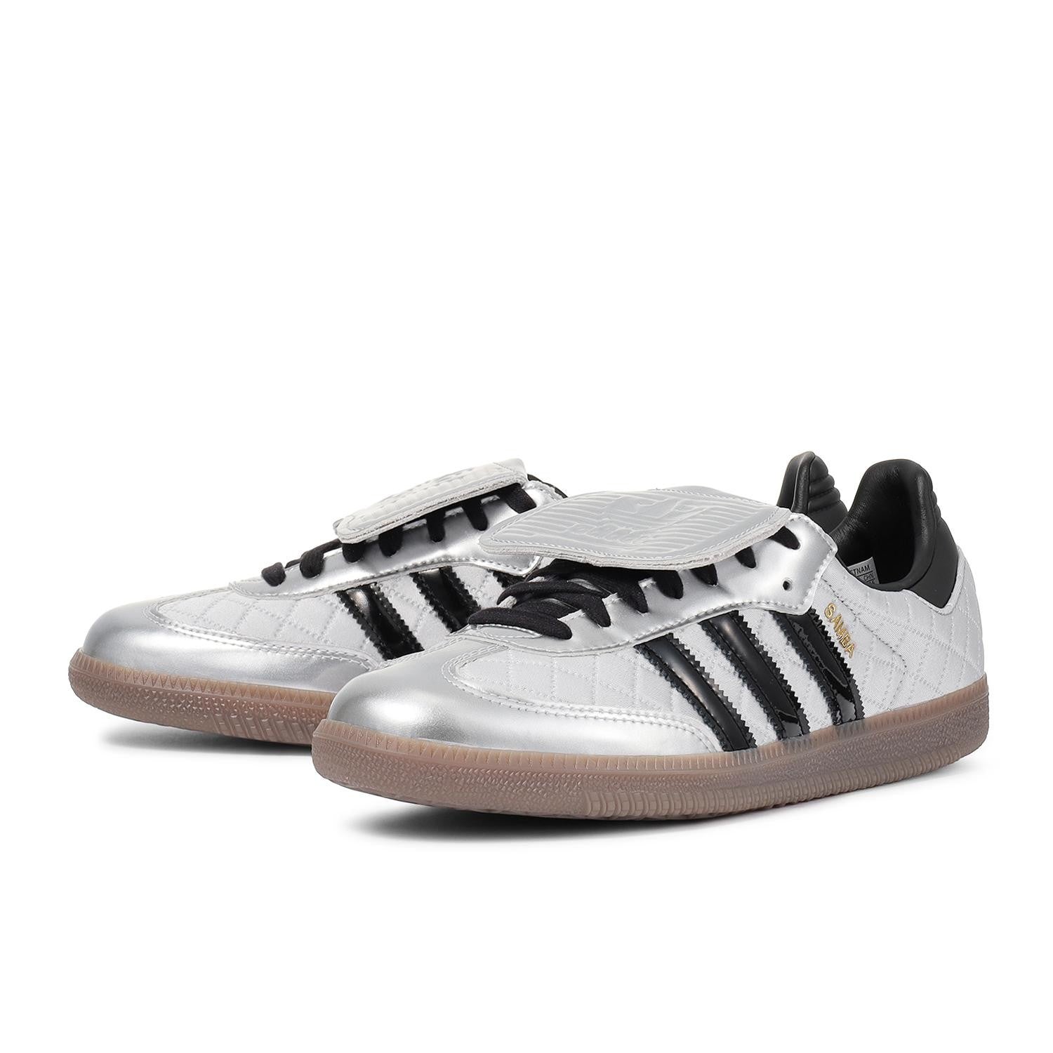 KJ5208 adidas Samba Quilted Nylon Silver (Men's)