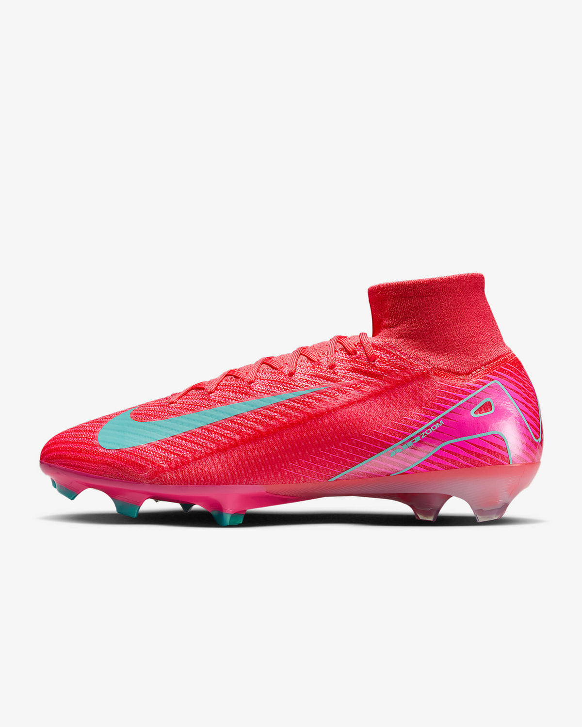 FQ1454-800 Nike Mercurial Superfly 10 Elite Ember Glow Aurora Green (Men's)