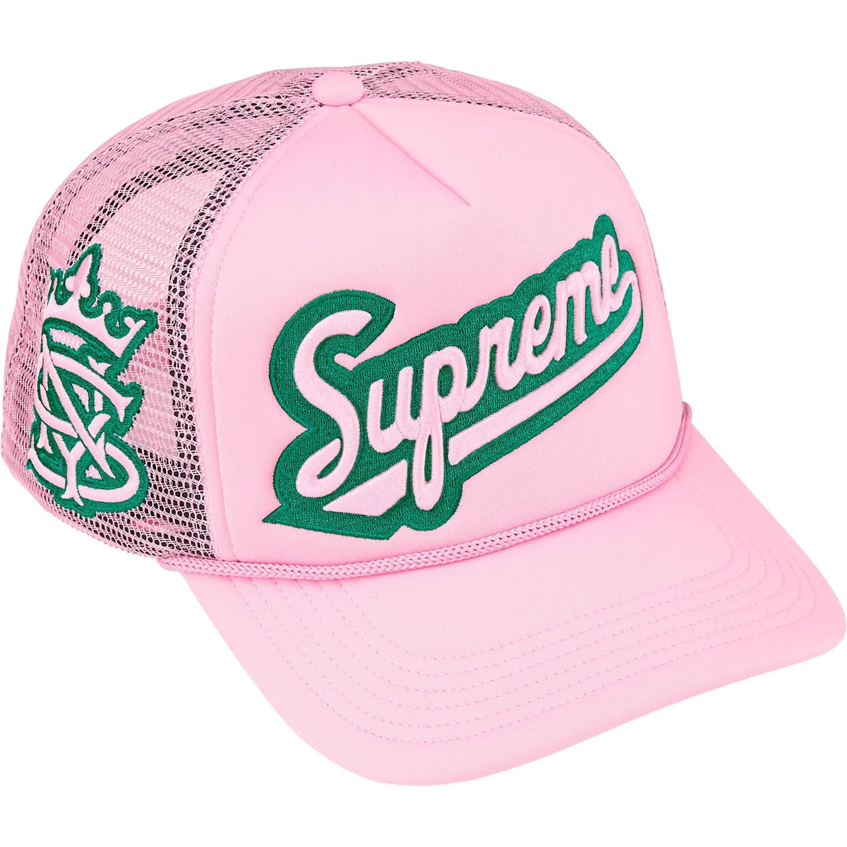 Supreme University Mesh Back 5-Panel Pink