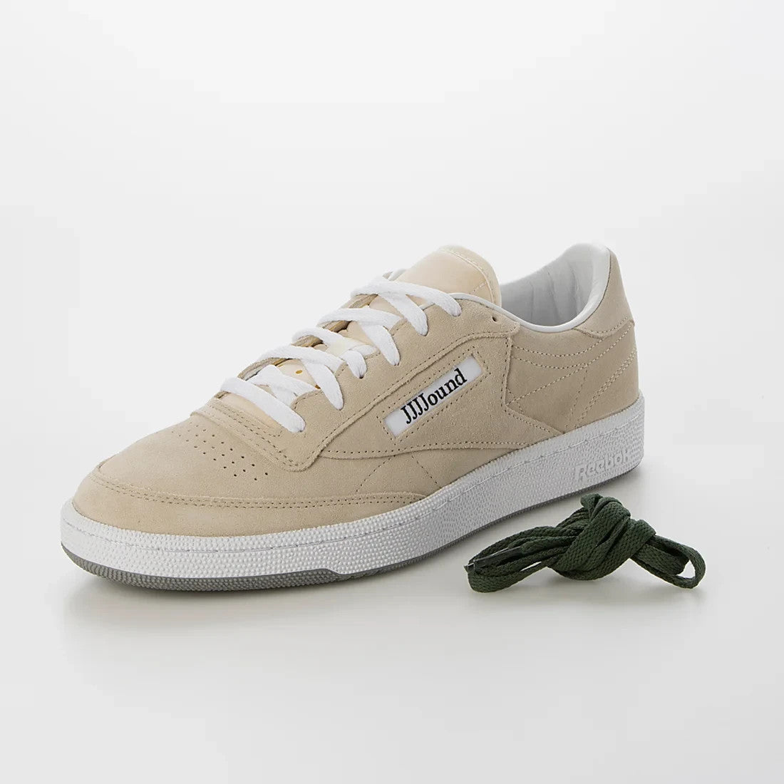 100073319 JJJJound à Reebok Club C 85 Cork White Space Grey (Men's)