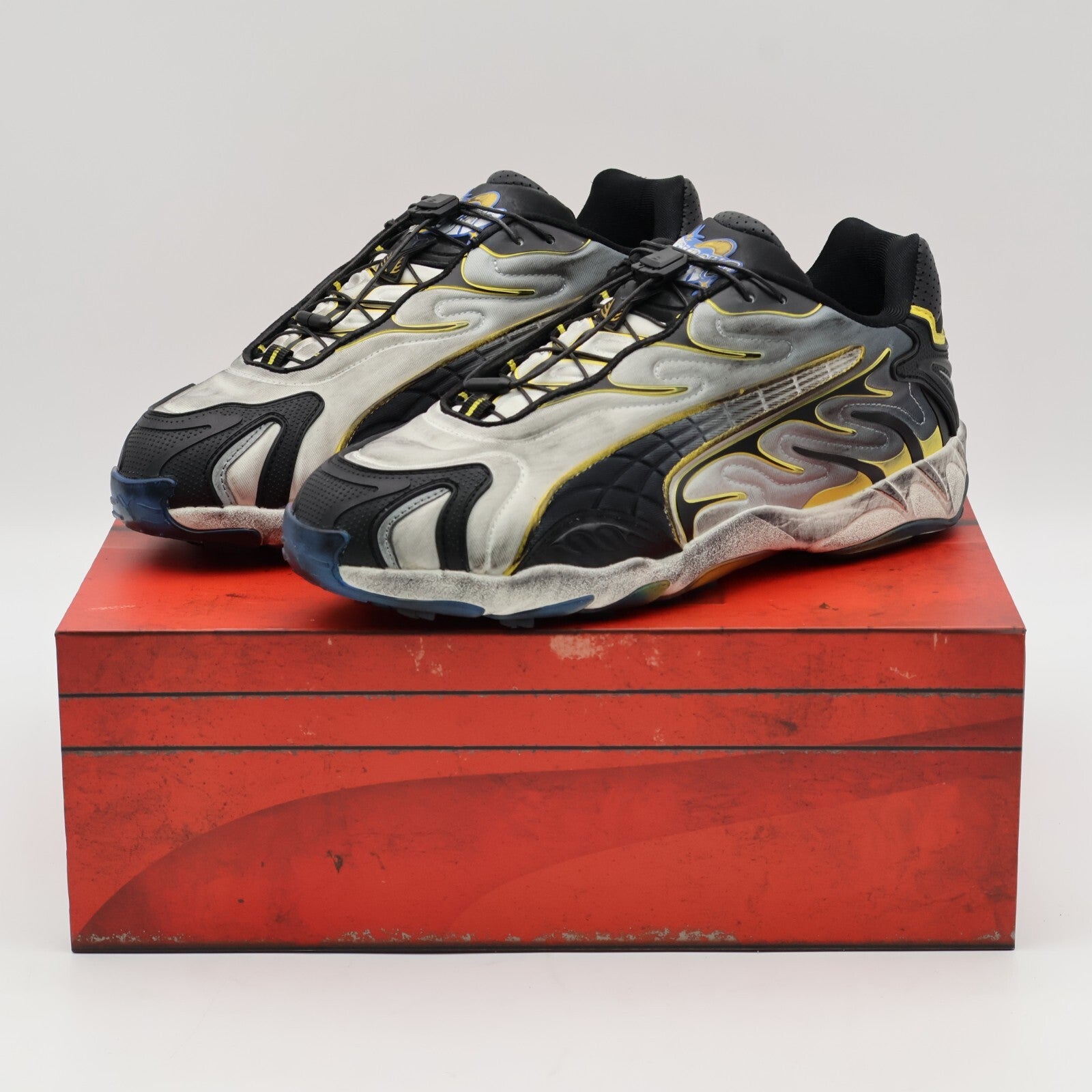 402456-01 A$AP Rocky Puma Inhale Warm White Puma Black Pelé Yellow (Men's)