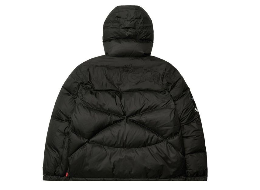 Supreme The North Face 800-Fill Half Zip Hooded Pullover Black