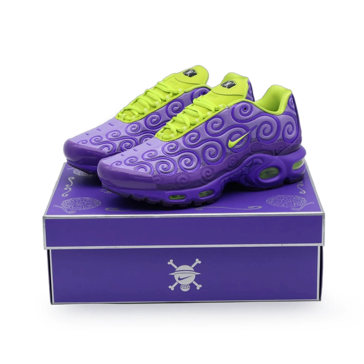 IR0968-500 One Piece à Nike Air Max Plus "Devil Fruits/Gomu Gomu" (Men's)