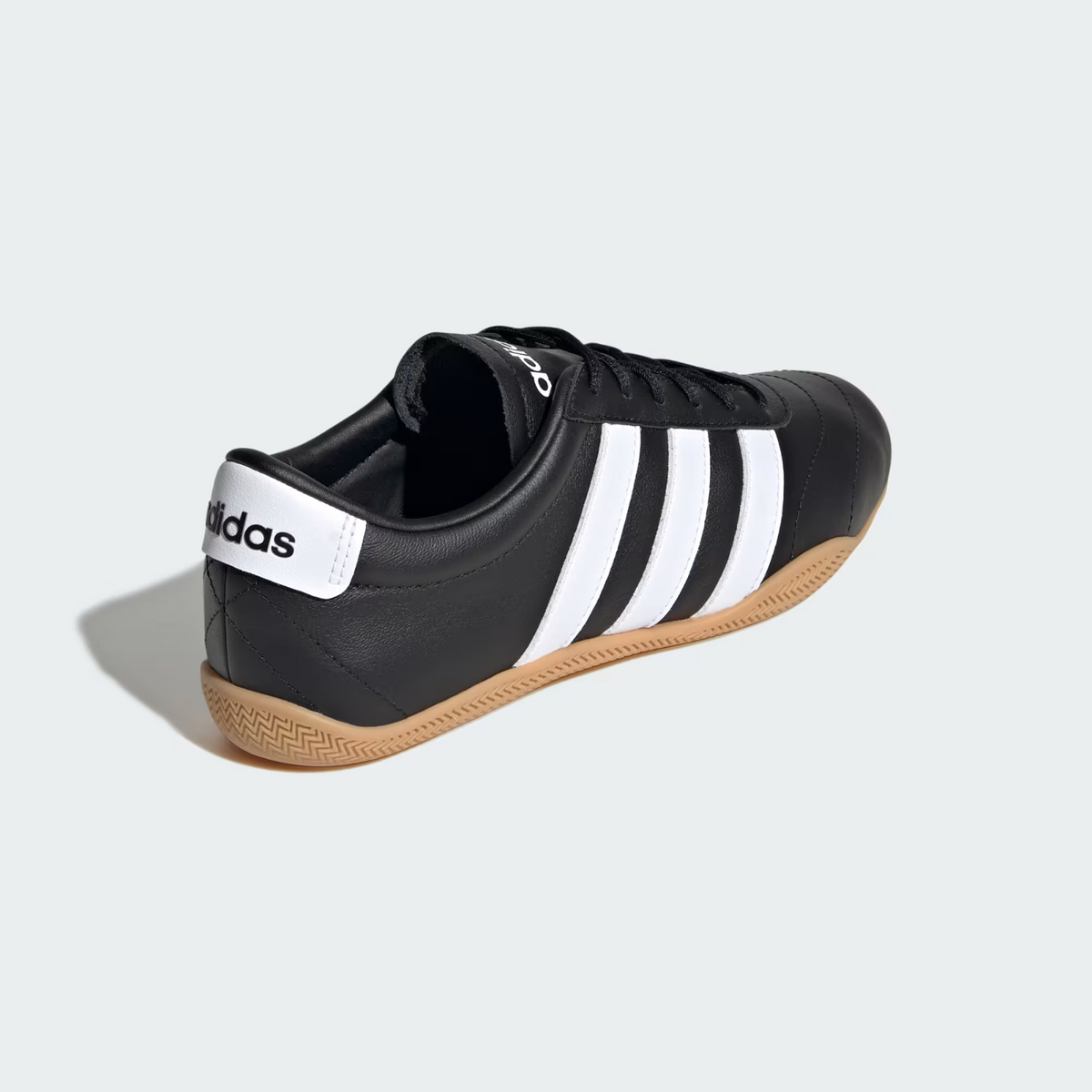 JQ9684 adidas Grand Court Lo Core Black Cloud White Gum (Women's)