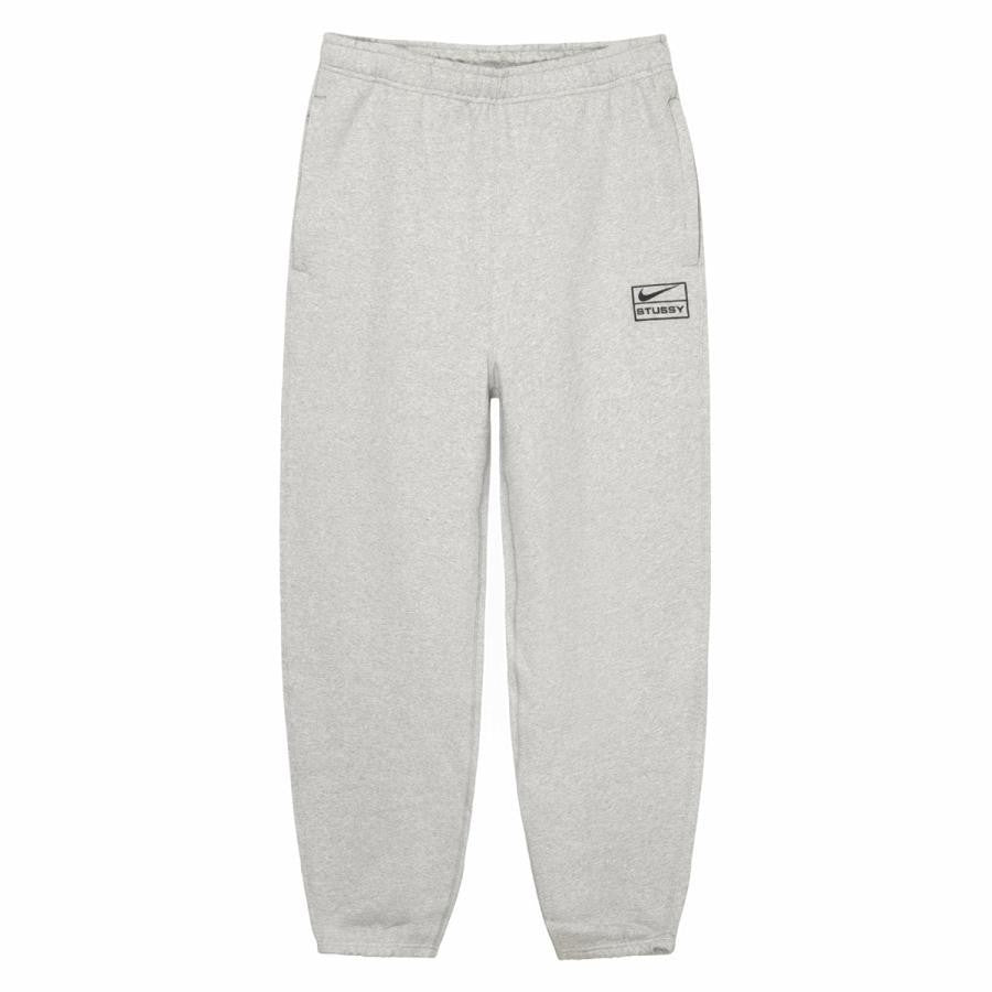 Stussy Nike Fleece Pant Grey Heather (US Size) FN5231-050