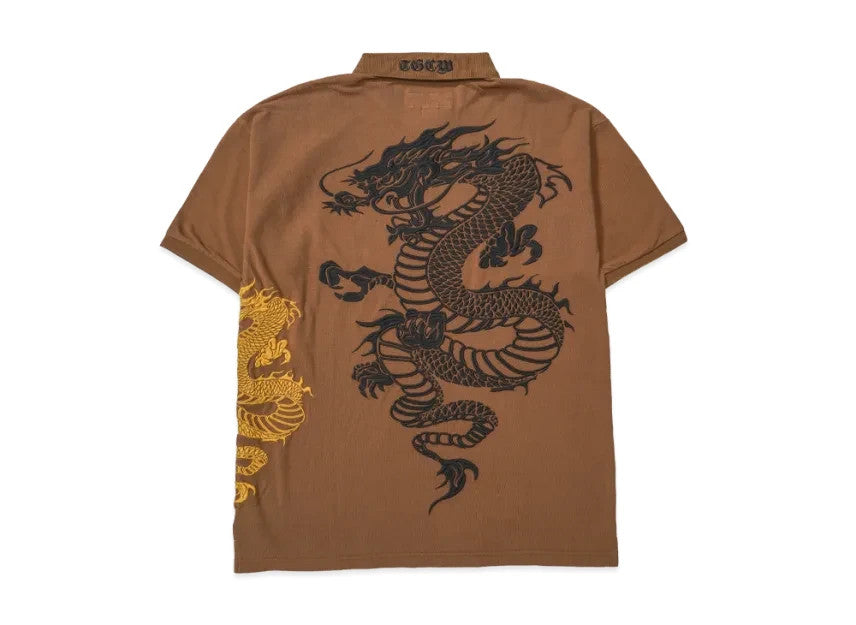 Supreme x The Great China Wall Dragon Polo "Brown"