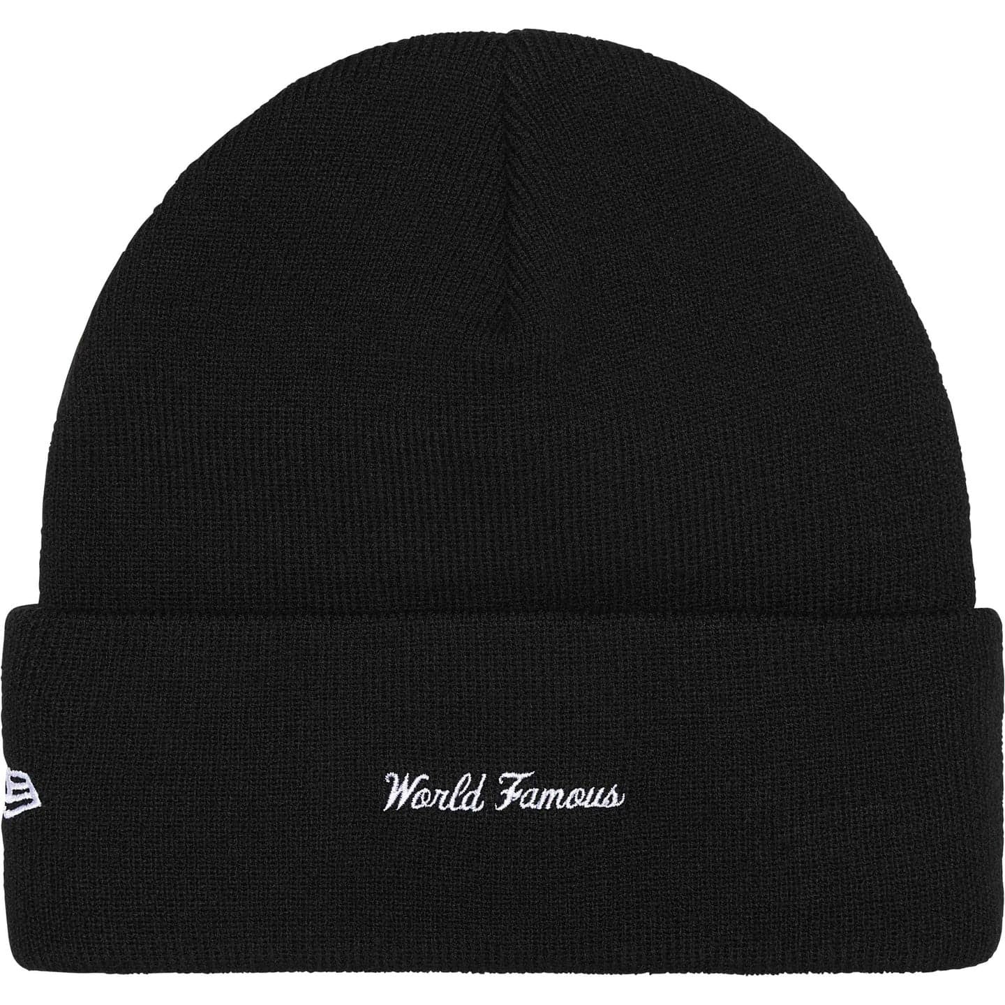 Supreme New Era Box Logo Beanie (25FW) Black