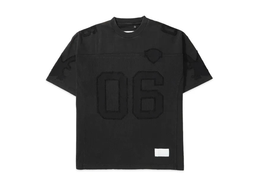 781184 Supreme x MM6 Maison Margiela Cotton Football Jersey "Black"