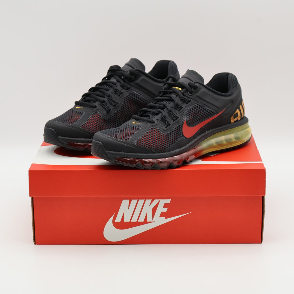HF3660-002 Nike Air Max 2013 Black University Red (Men's)