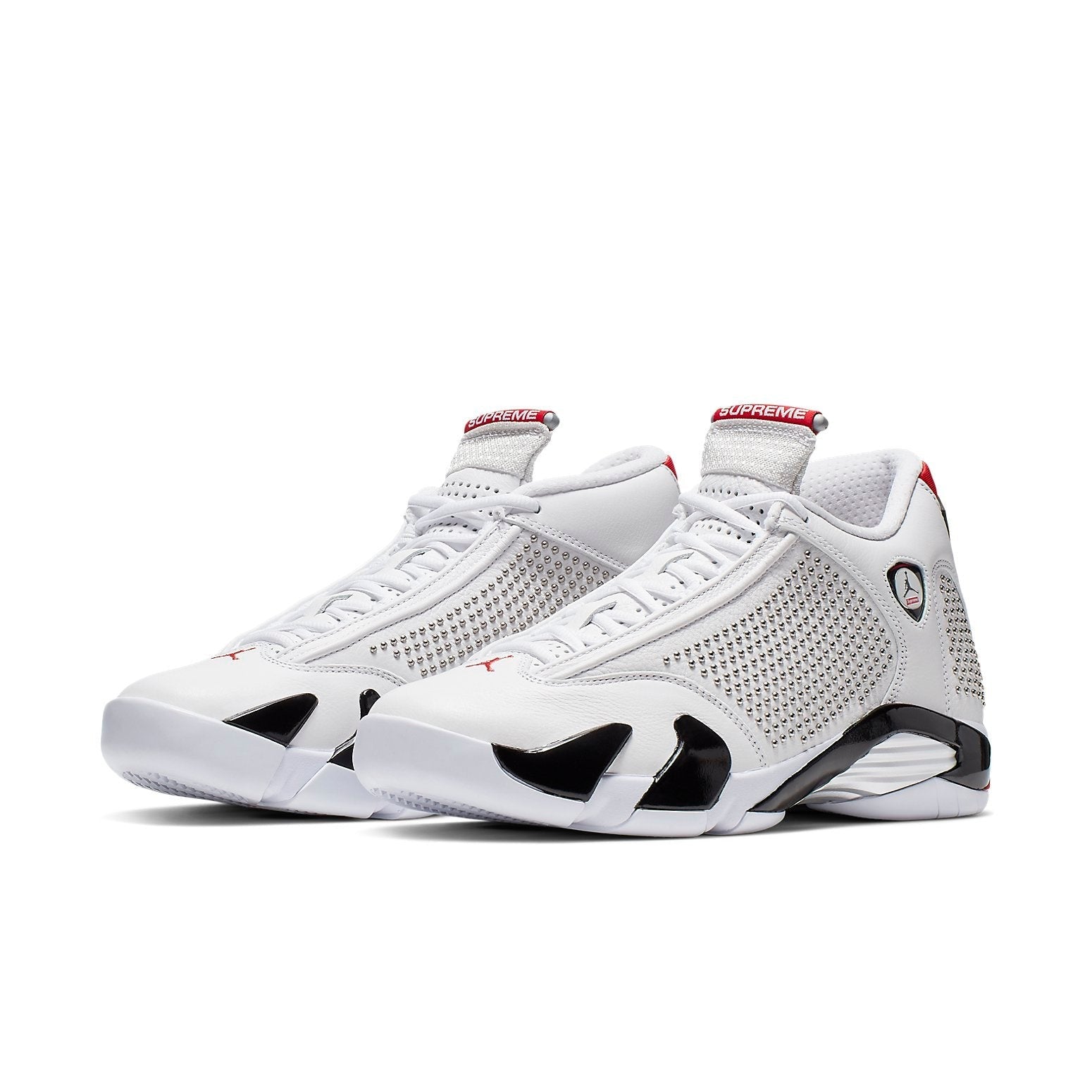 BV7630-106 Supreme Nike Air Jordan 14 Retro White University Red (Men's)