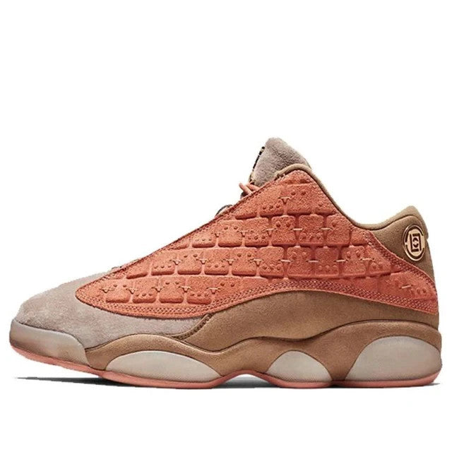 AT3102-200 CLOT Ã Nike Air Jordan 13 Retro Low Sepia Stone (Men's)