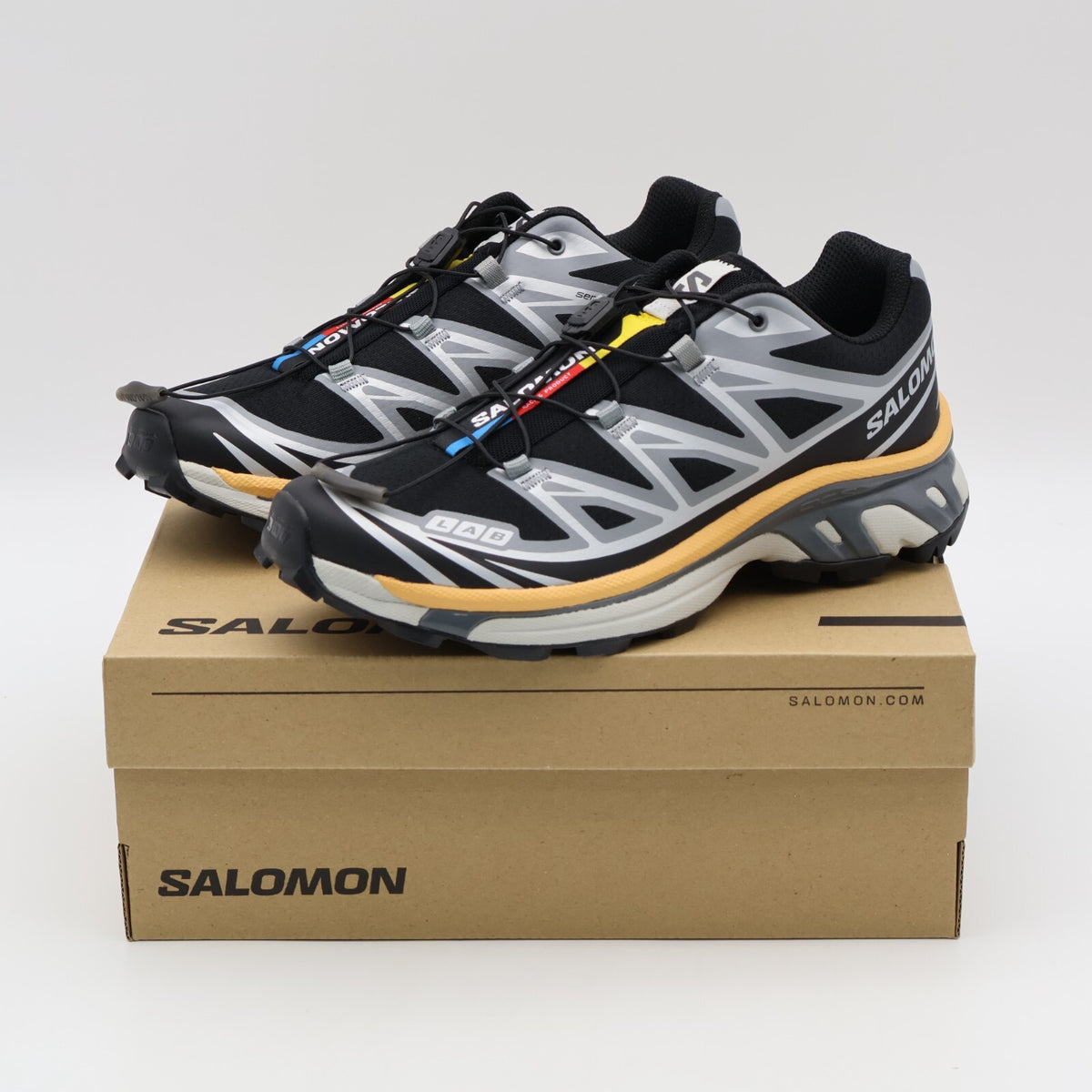 L47739400 Salomon XT-6 Black Silver (Men's)