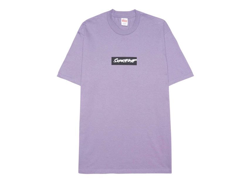 Supreme Futura Box Logo Tee Purple