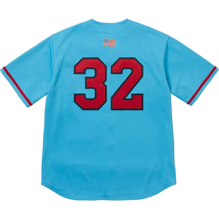 Supreme Swords Baseball Jersey Blue