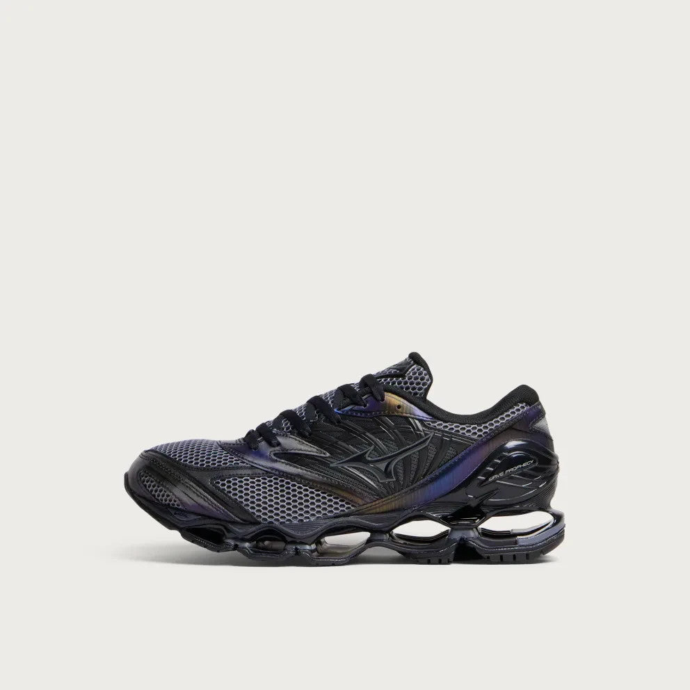 D1GA260403 Mizuno Wave Prophecy LS "Black/Iron Gate" (Men's)